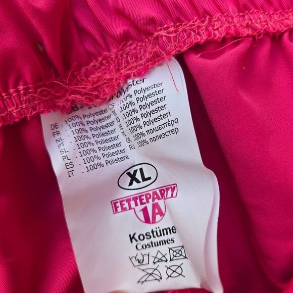 3 tops & 2 pants windbreaker 80s neon costumes fun run pink yellow green M L&xl - Picture 2 of 16